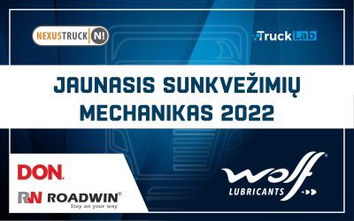 Jaunojo sunkvežimių mechaniko 2022 konkursas